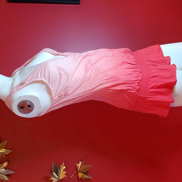 Sz L - Language Los Angeles Designer Brand Tank Tunic Beach Coverup Top BNWT - Picture 2 of 13